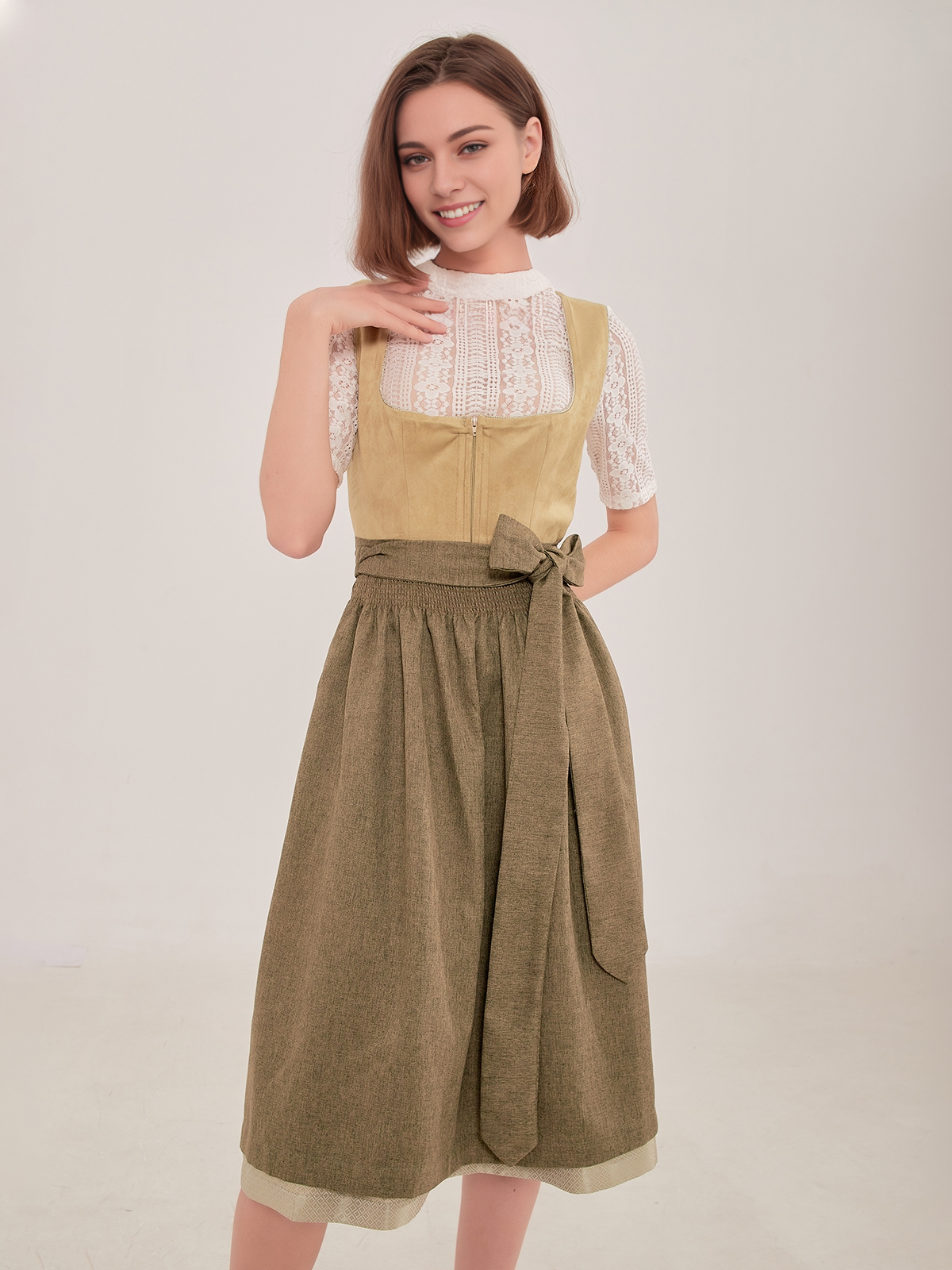 Dirndl in Grün – perfekt für Festivals & Feiern