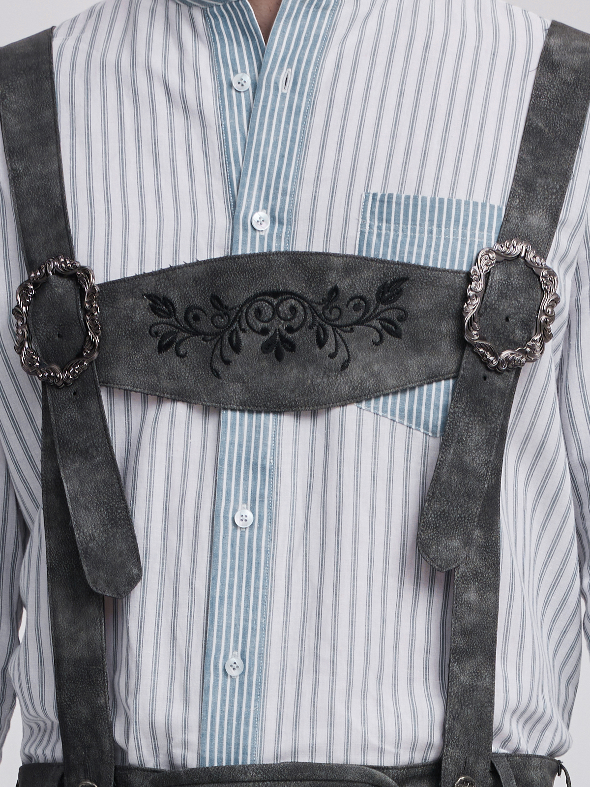 Ja Mei Dirndl in Grau