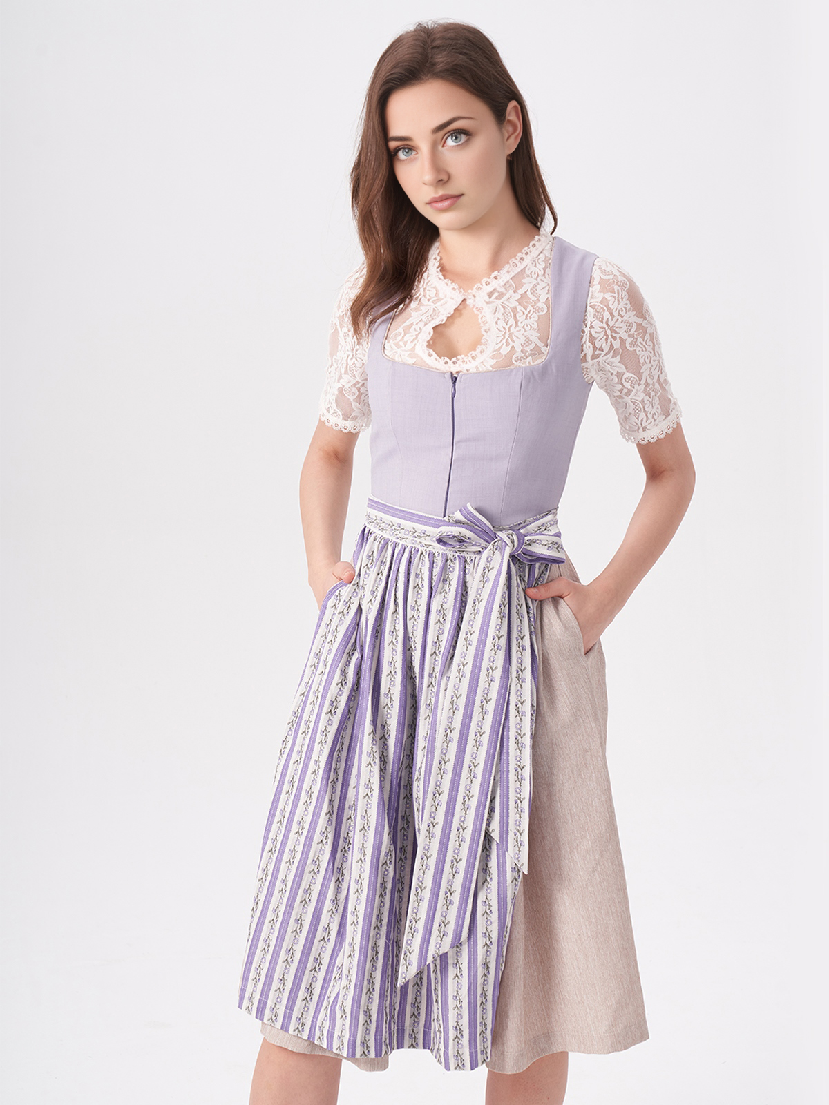 Dirndl Samt Grün – Eleganz pur